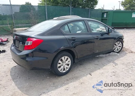2012 Honda Civic Lx from USA, damaged, VIN 2HGFB2F52CH312227